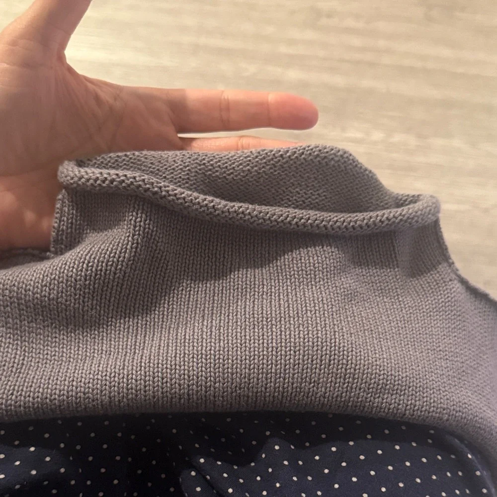 Frank & Eileen Gray Mock Neck Sweater - Picture 3 of 5